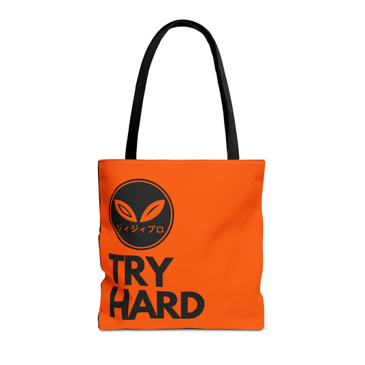 TRY HARD   (TOTE BAG)
